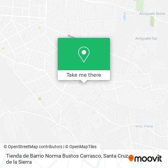 Mapa de Tienda de Barrio Norma Bustos Carrasco