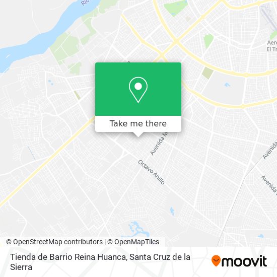 Mapa de Tienda de Barrio Reina Huanca