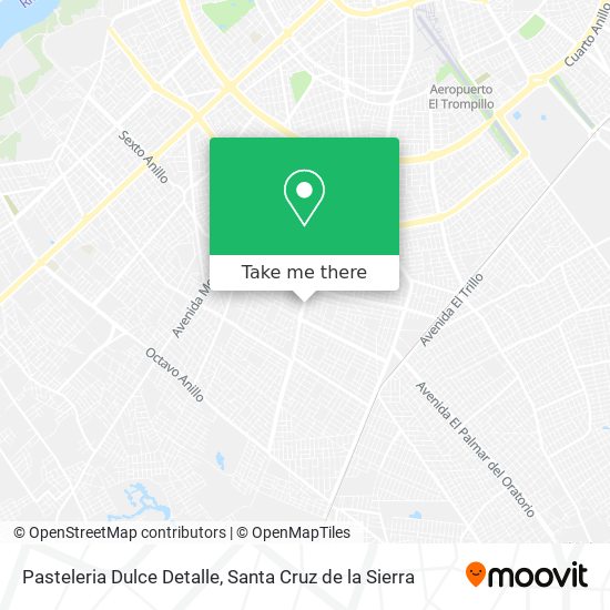 Mapa de Pasteleria Dulce Detalle