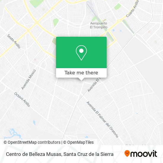 Centro de Belleza Musas map
