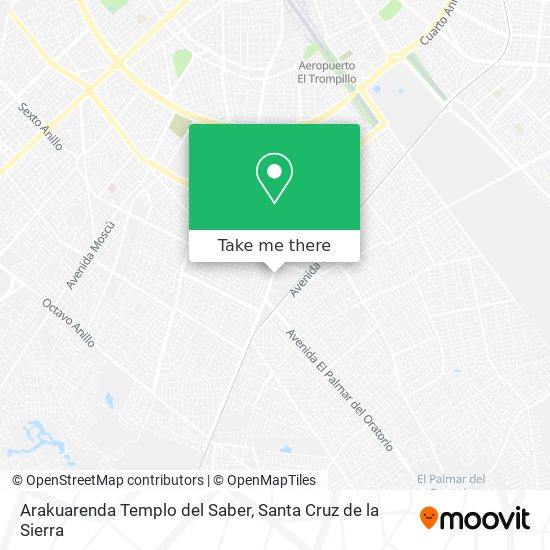 Arakuarenda Templo del Saber map