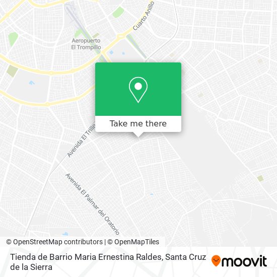 Mapa de Tienda de Barrio Maria Ernestina Raldes