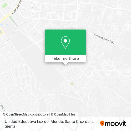 Unidad Educativa Luz del Mundo map