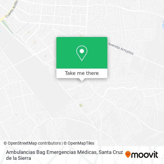 Ambulancias Bag Emergencias Médicas map