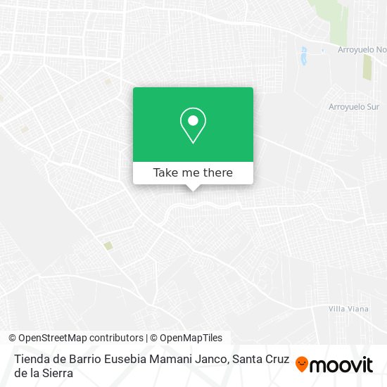Tienda de Barrio Eusebia Mamani Janco map