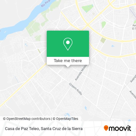 Mapa de Casa de Paz Teleo