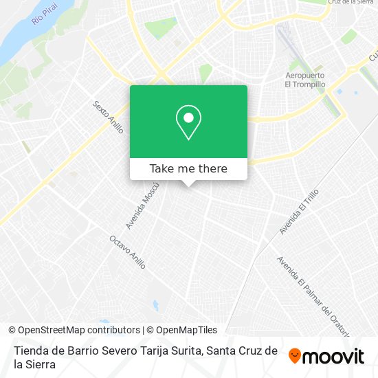 Tienda de Barrio Severo Tarija Surita map