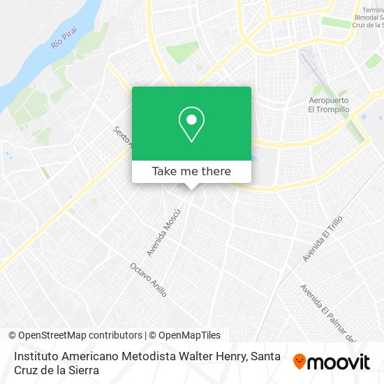 Instituto Americano Metodista Walter Henry map