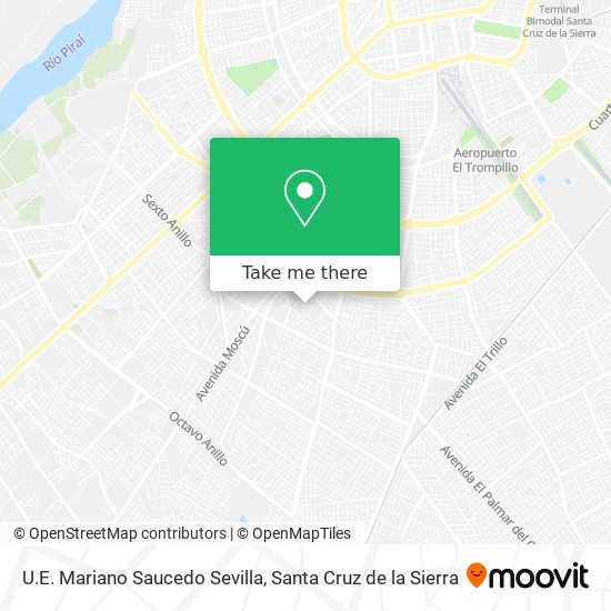 U.E. Mariano Saucedo Sevilla map