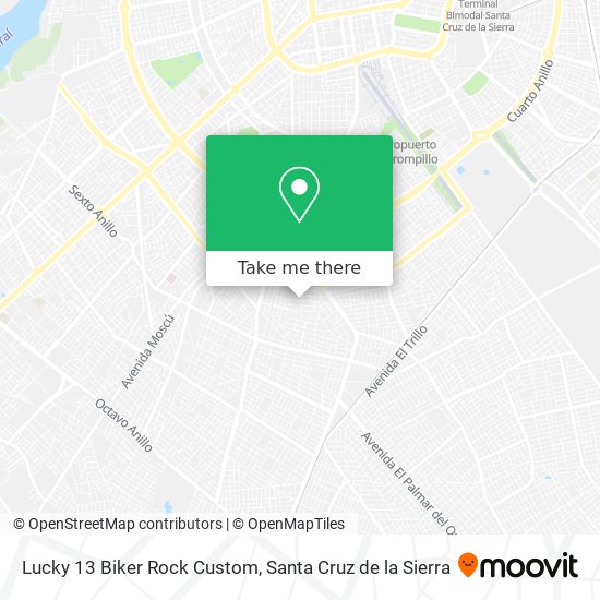 Lucky 13 Biker Rock Custom map