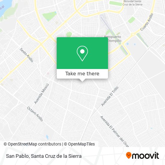 San Pablo map