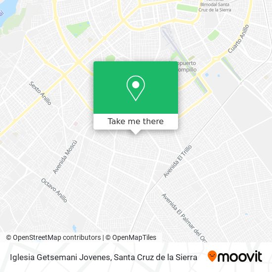 Iglesia Getsemani Jovenes map