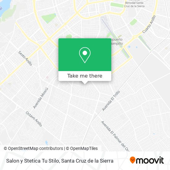 Salon y Stetica Tu Stilo map