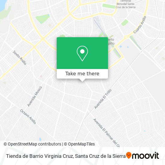 Tienda de Barrio Virginia Cruz map