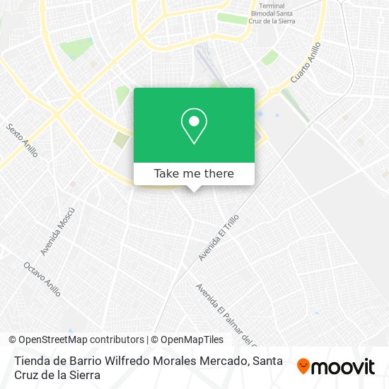 Tienda de Barrio Wilfredo Morales Mercado map