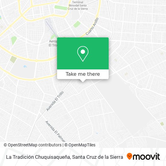 La Tradición Chuquisaqueña map