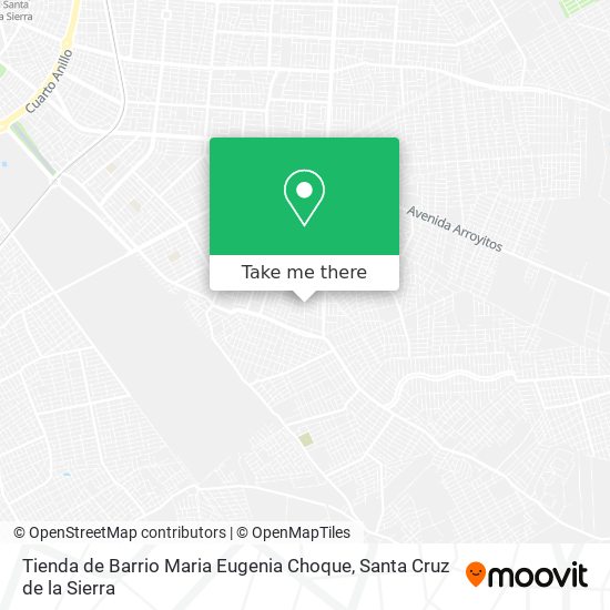 Tienda de Barrio Maria Eugenia Choque map