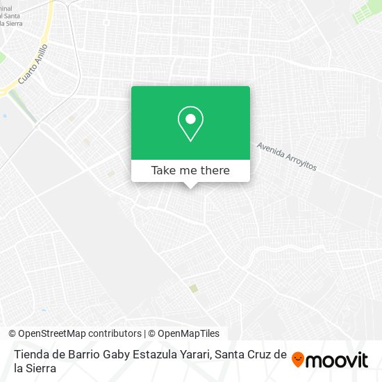 Tienda de Barrio Gaby Estazula Yarari map