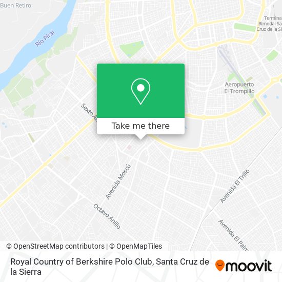 Royal Country of Berkshire Polo Club map