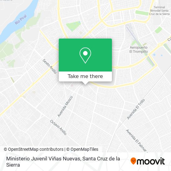 Mapa de Ministerio Juvenil Viñas Nuevas