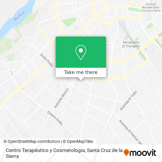 Centro Terapéutico y Cosmetologia map