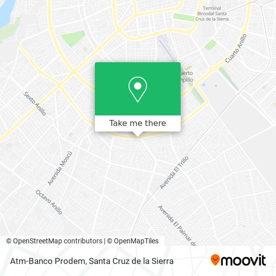 Atm-Banco Prodem map