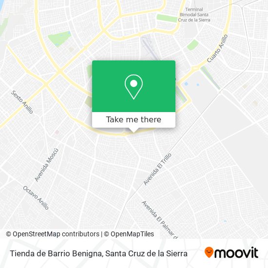 Tienda de Barrio Benigna map