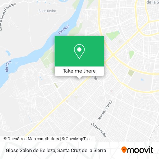 Gloss Salon de Belleza map