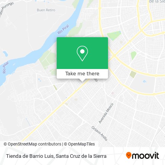 Mapa de Tienda de Barrio Luis