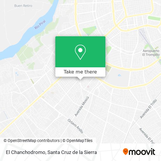 El Chanchodromo map