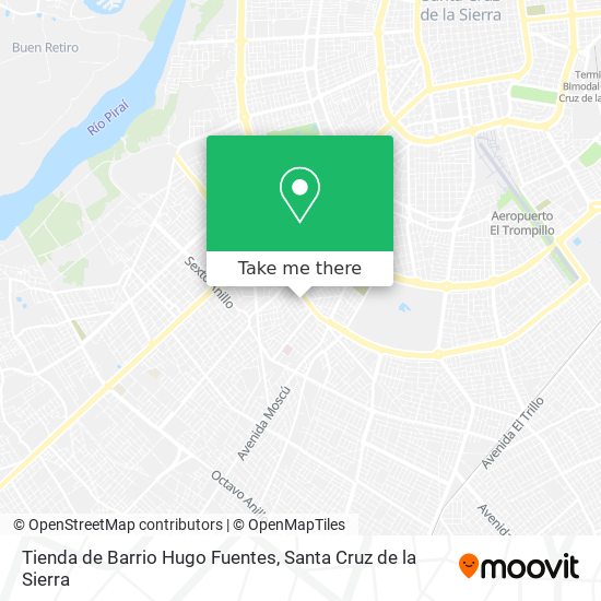 Tienda de Barrio Hugo Fuentes map