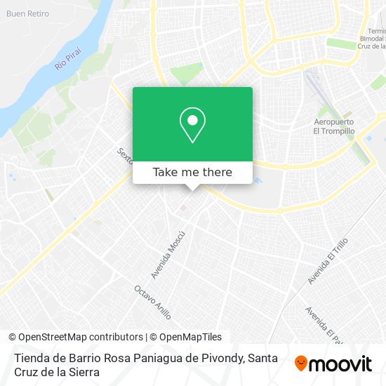 Tienda de Barrio Rosa Paniagua de Pivondy map