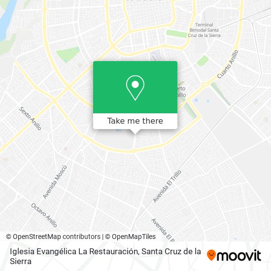 Mapa de Iglesia Evangélica La Restauración
