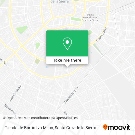 Tienda de Barrio Ivo Milan map