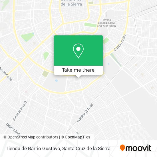 Mapa de Tienda de Barrio Gustavo