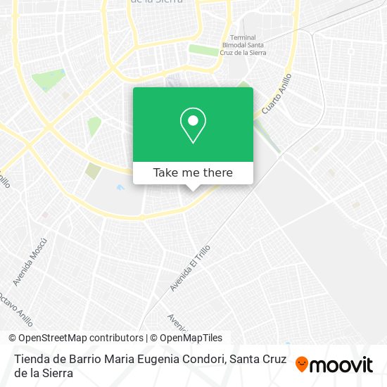 Mapa de Tienda de Barrio Maria Eugenia Condori