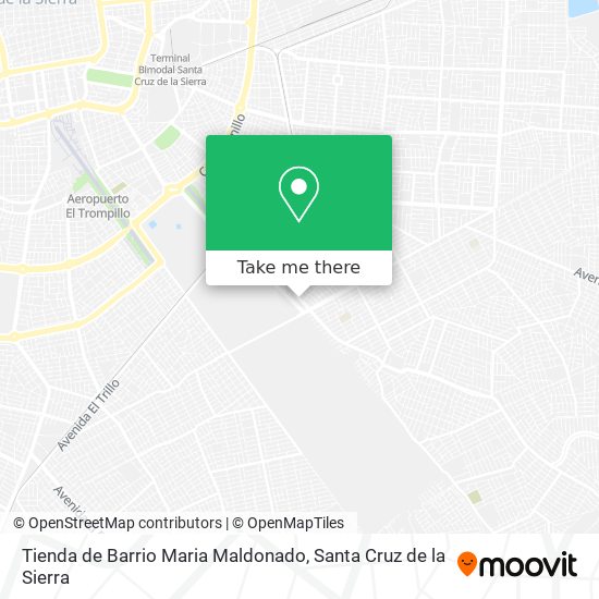 Mapa de Tienda de Barrio Maria Maldonado