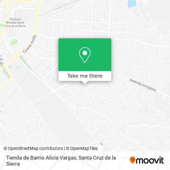 Tienda de Barrio Alicia Vargas map