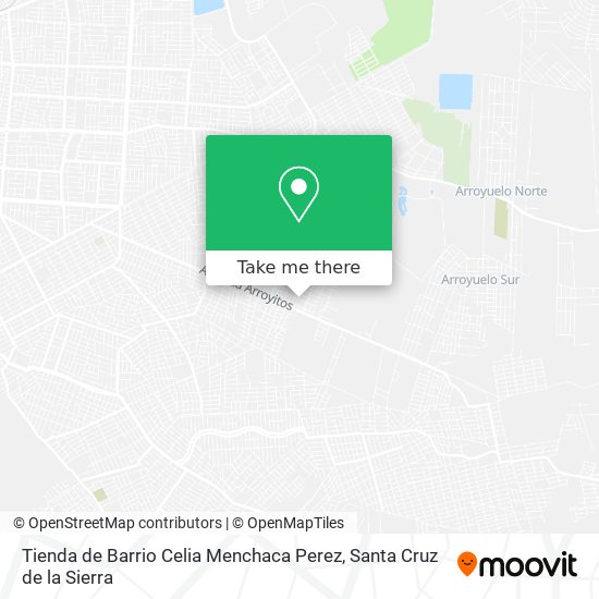 Tienda de Barrio Celia Menchaca Perez map