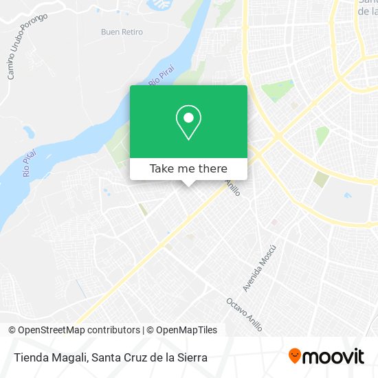 Mapa de Tienda Magali