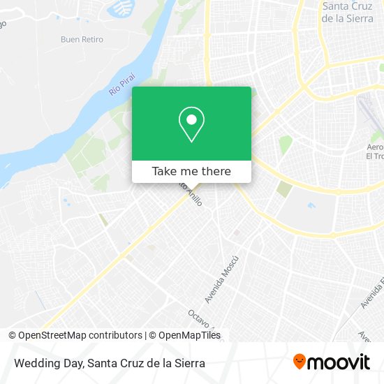 Mapa de Wedding Day