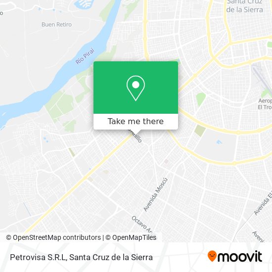 Mapa de Petrovisa S.R.L