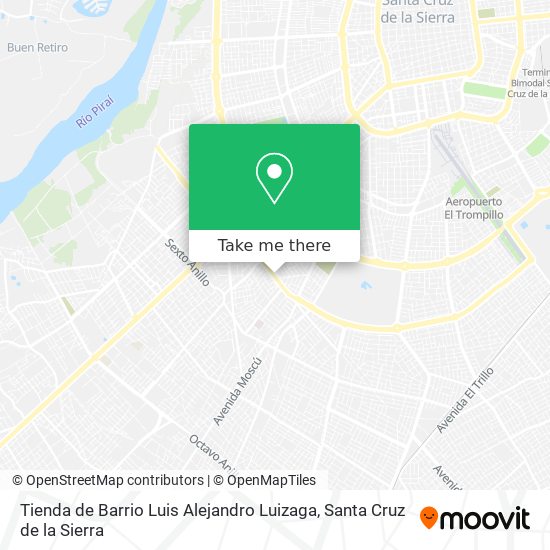 Mapa de Tienda de Barrio Luis Alejandro Luizaga