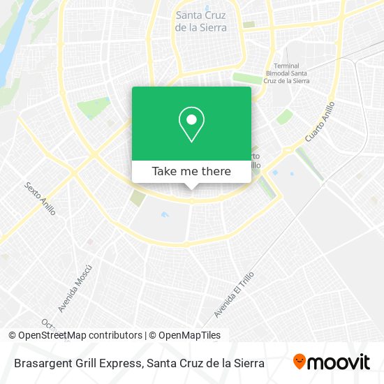 Brasargent Grill Express map