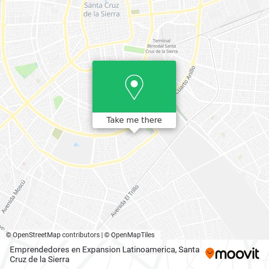 Emprendedores en Expansion Latinoamerica map