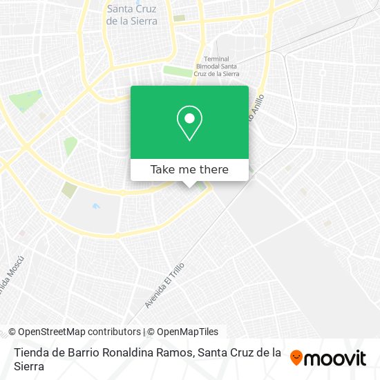 Mapa de Tienda de Barrio Ronaldina Ramos