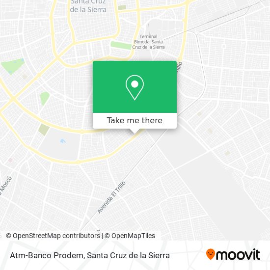 Atm-Banco Prodem map