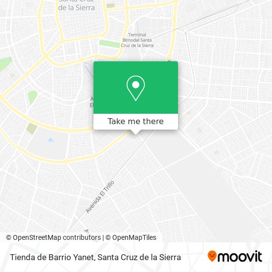 Tienda de Barrio Yanet map