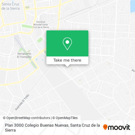 Plan 3000 Colegio Buenas Nuevas map