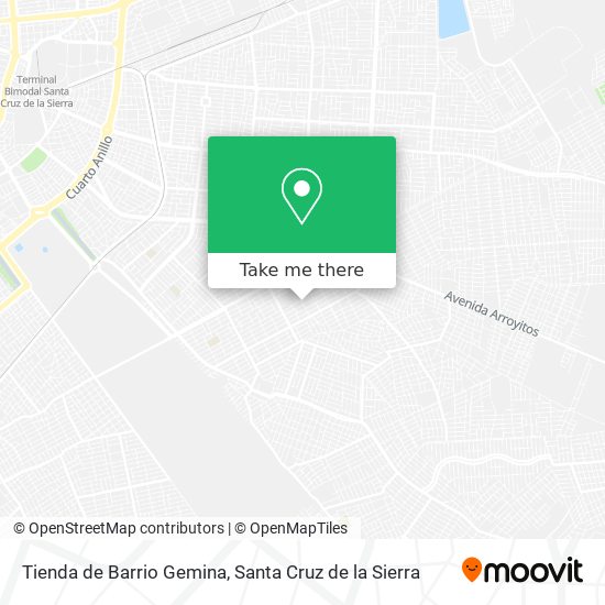 Mapa de Tienda de Barrio Gemina